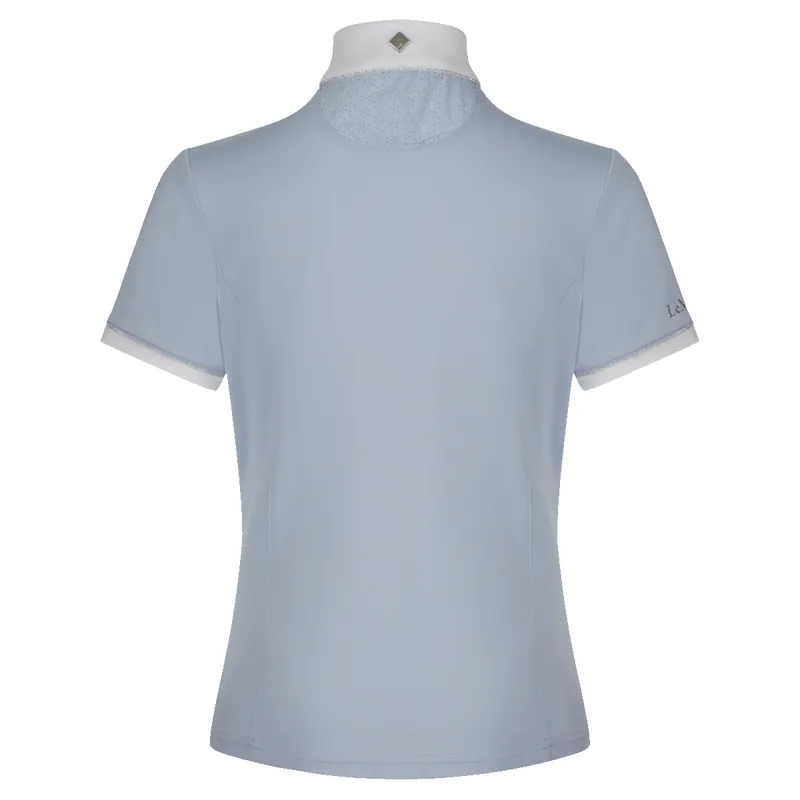 LeMieux Young Rider Belle Show Shirt - Mist-2